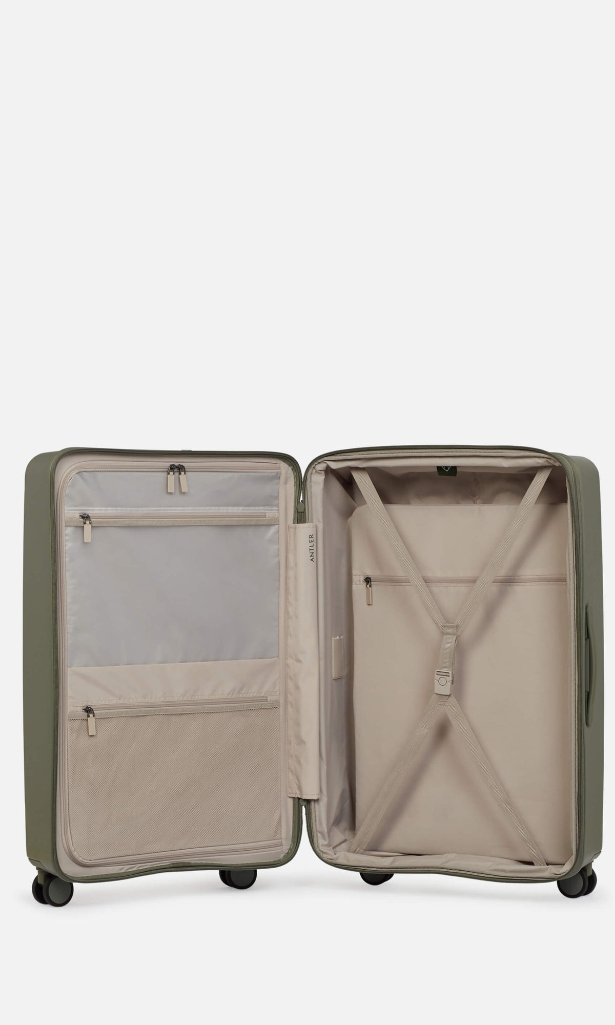 Expandable Carry-on Luggage Set in Field Green - Stamford 2.0