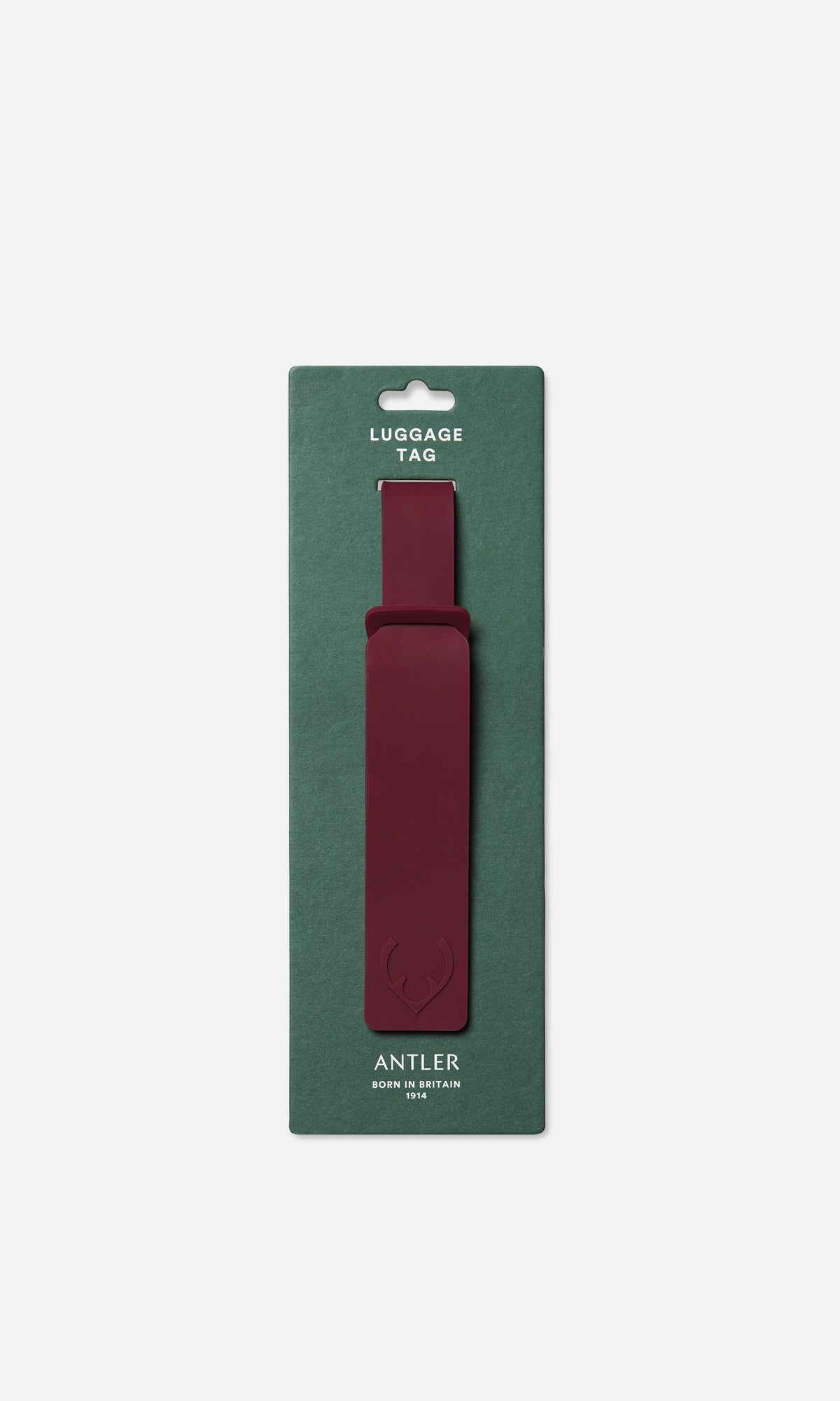 Luggage Tag in Heather Purple