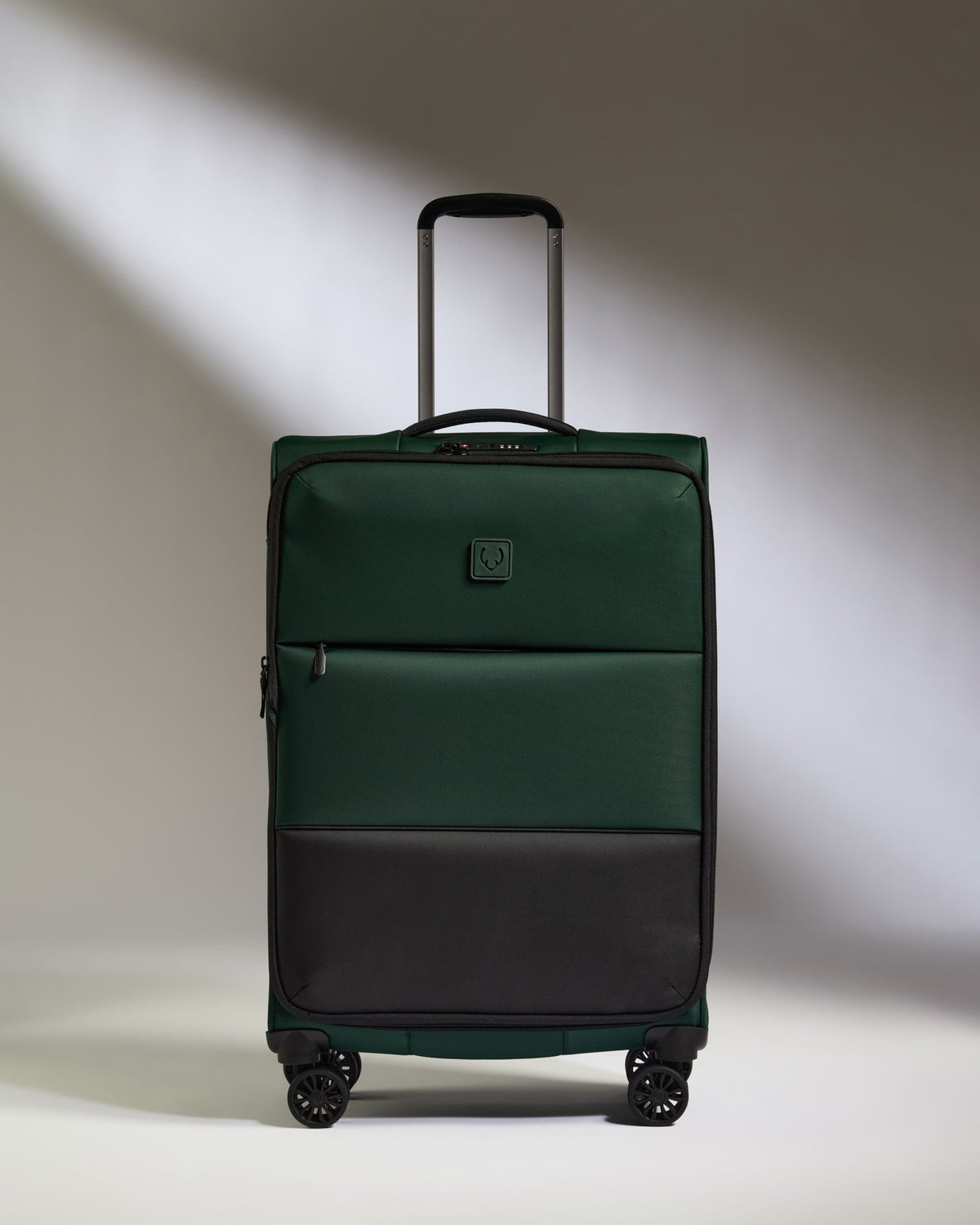 Lightest Medium Luggage in Antler Green - Soft Stripe 2.0