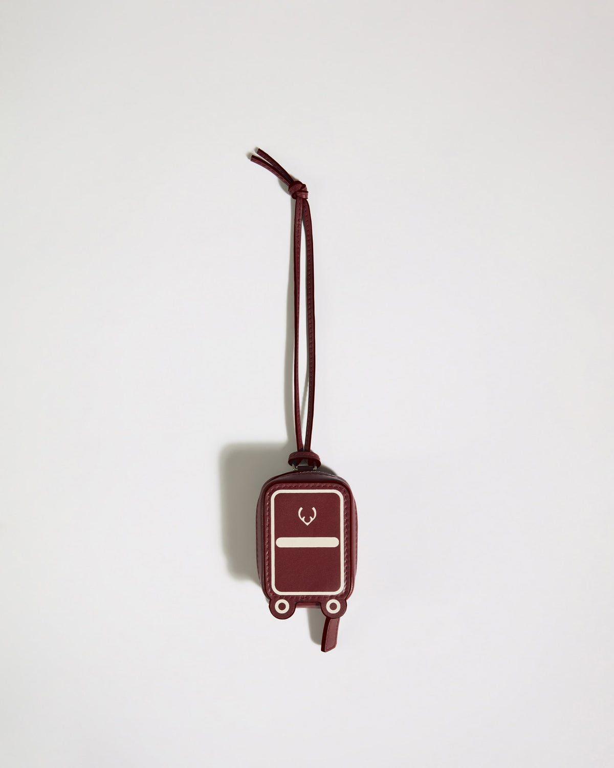 Heritage Leather AirPods Case in Cedar Red
