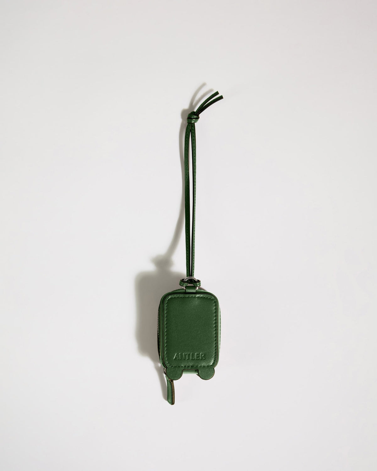 Heritage Leather AirPods Case in Green