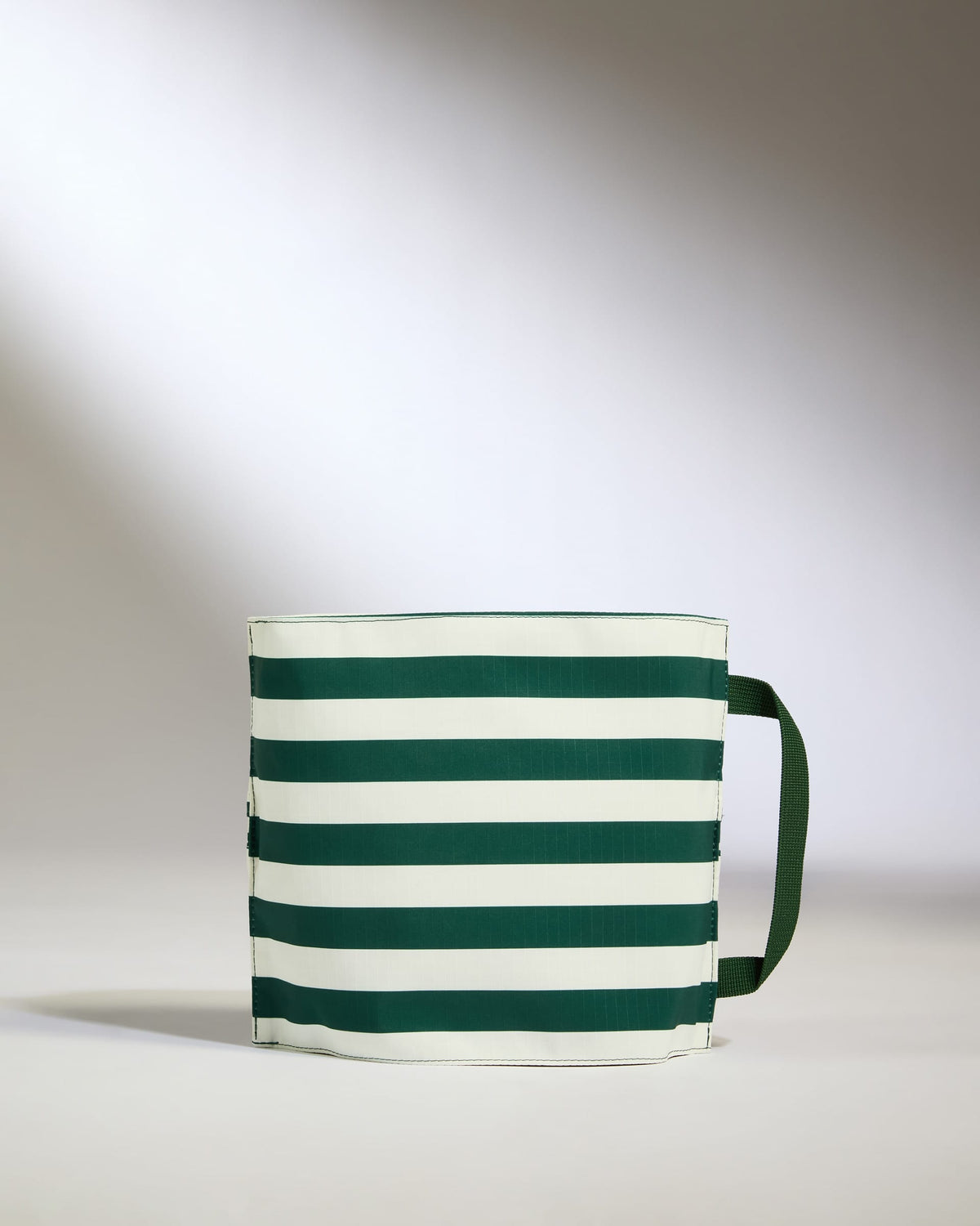 Stripe Poolside Pouch in Green- Summer Capsule