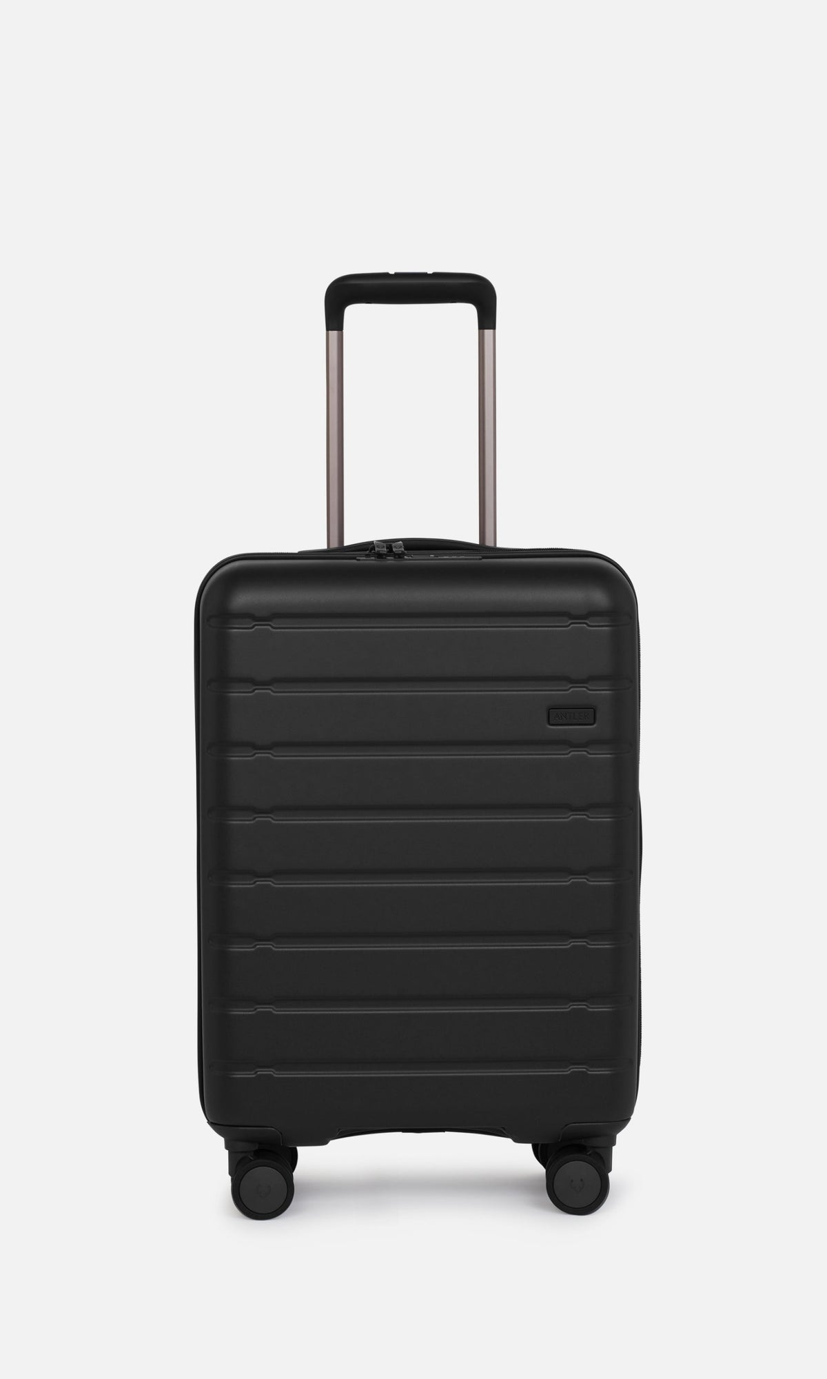 Expandable Carry-on Luggage Set in Midnight Black - Stamford 2.0