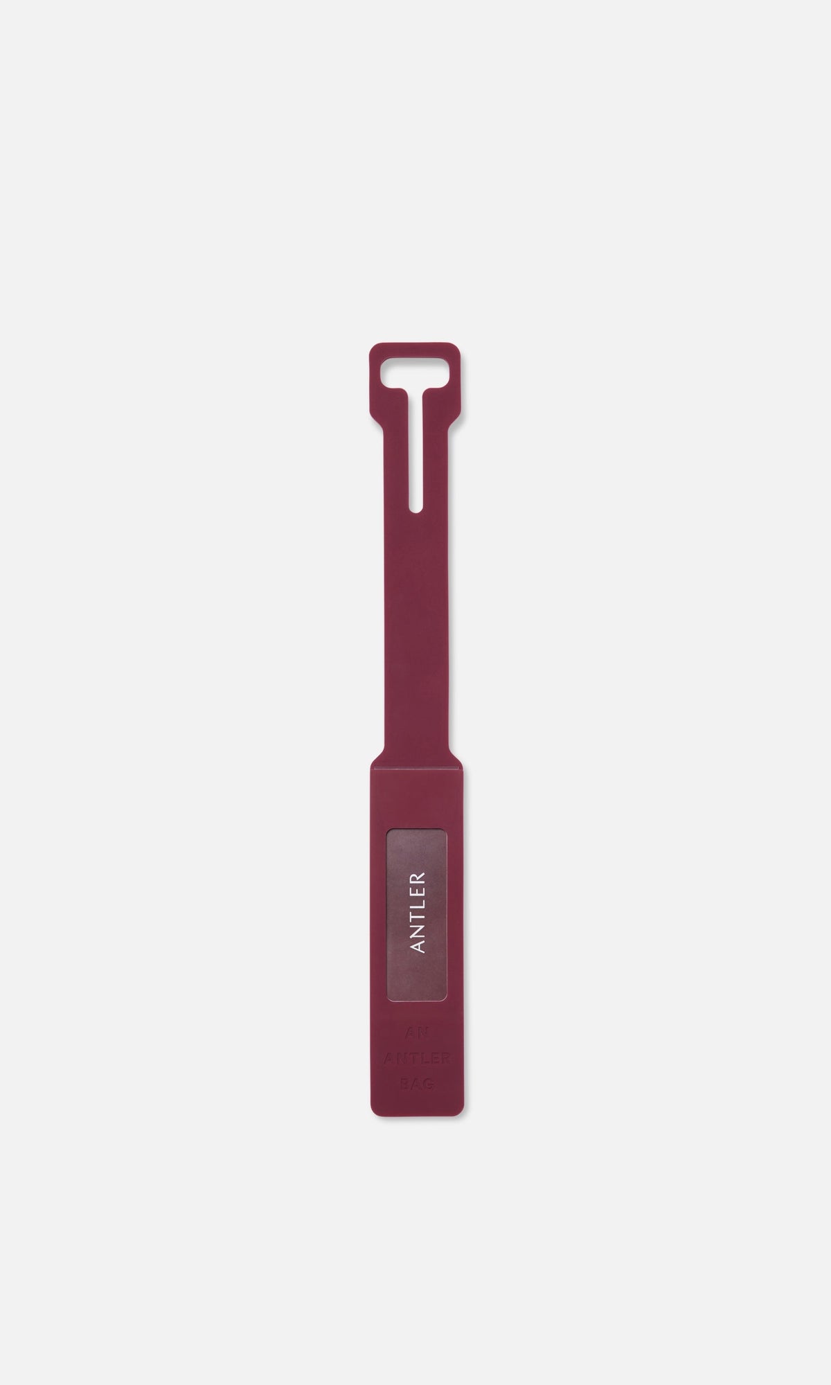 Luggage Tag in Heather Purple