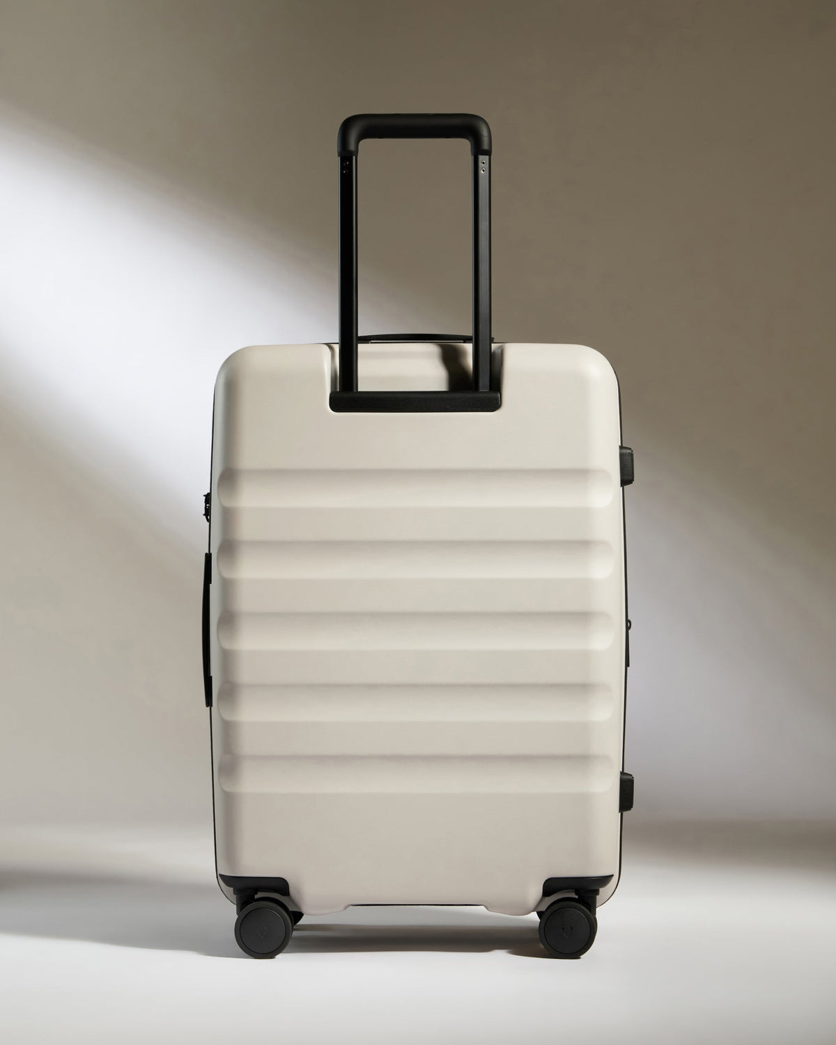 Medium Luggage in Taupe - Icon Stripe