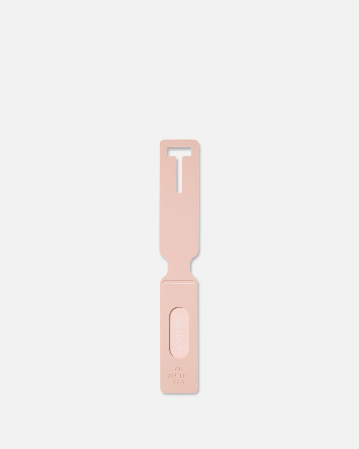 Luggage Tag in Moorland Pink