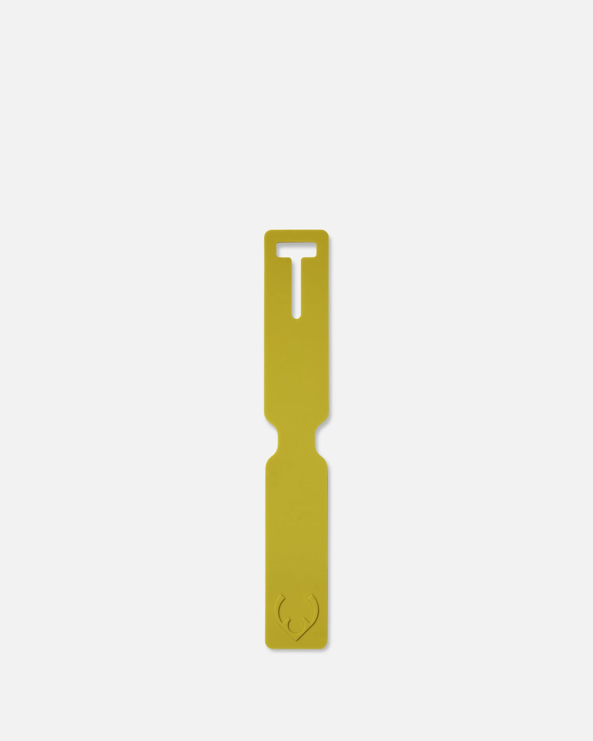 Luggage Tag in Gorse Yellow