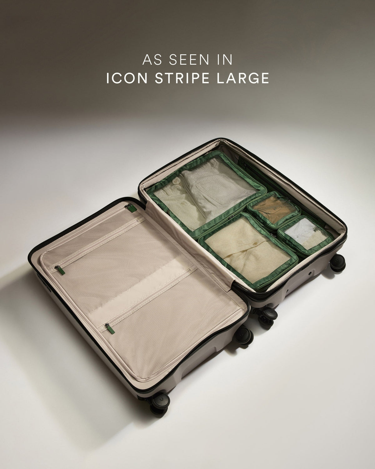 Packing Cubes in Green - Set of 6