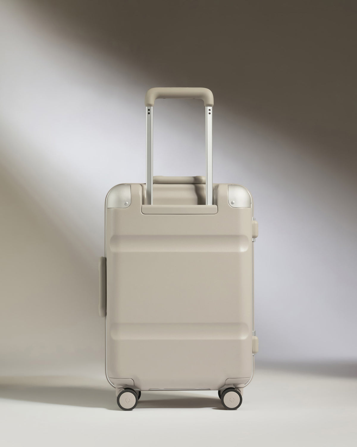 Carry-On Luggage in Sandstone - Heritage Stripe
