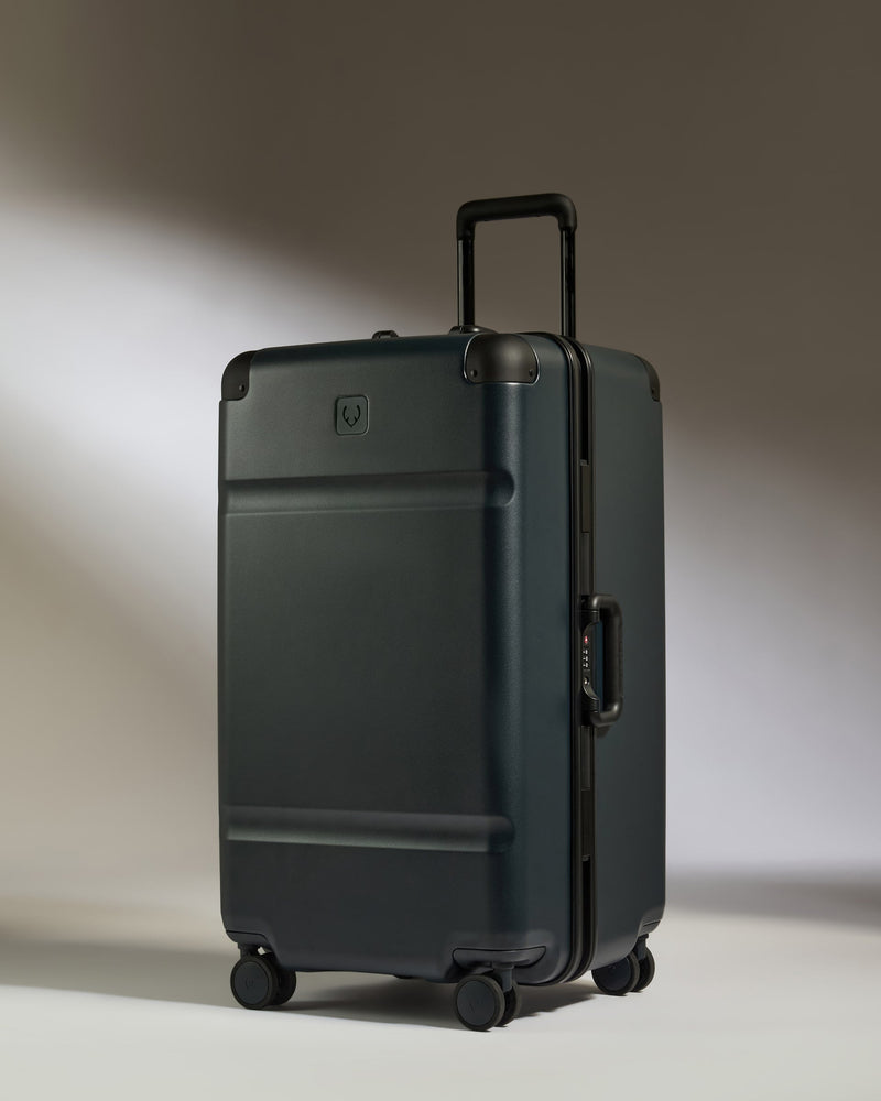 Trunk Luggage in Basalt Navy - Heritage Stripe