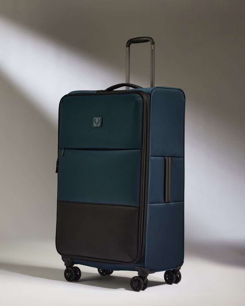 Lightest Large Luggage in Indigo Blue - Soft Stripe 2.0