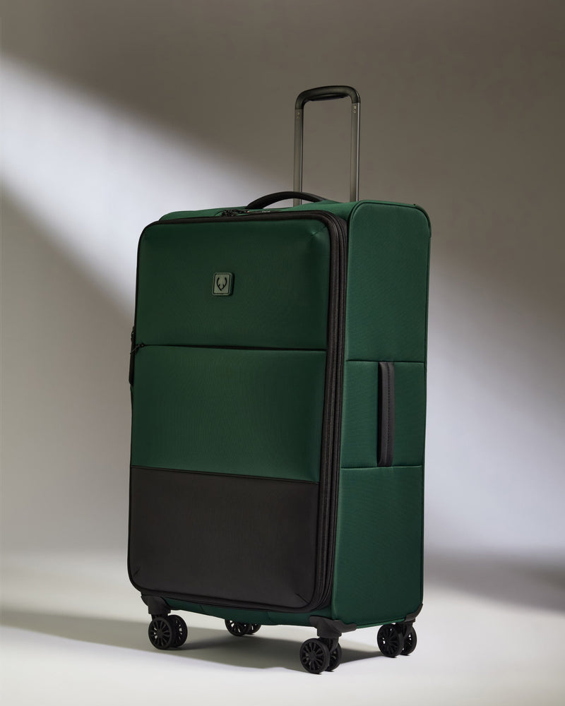 Lightest Large Luggage in Antler Green - Soft Stripe 2.0