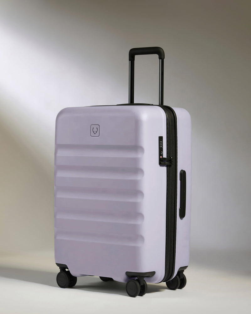 Medium Luggage in Meadow Purple - Icon Stripe