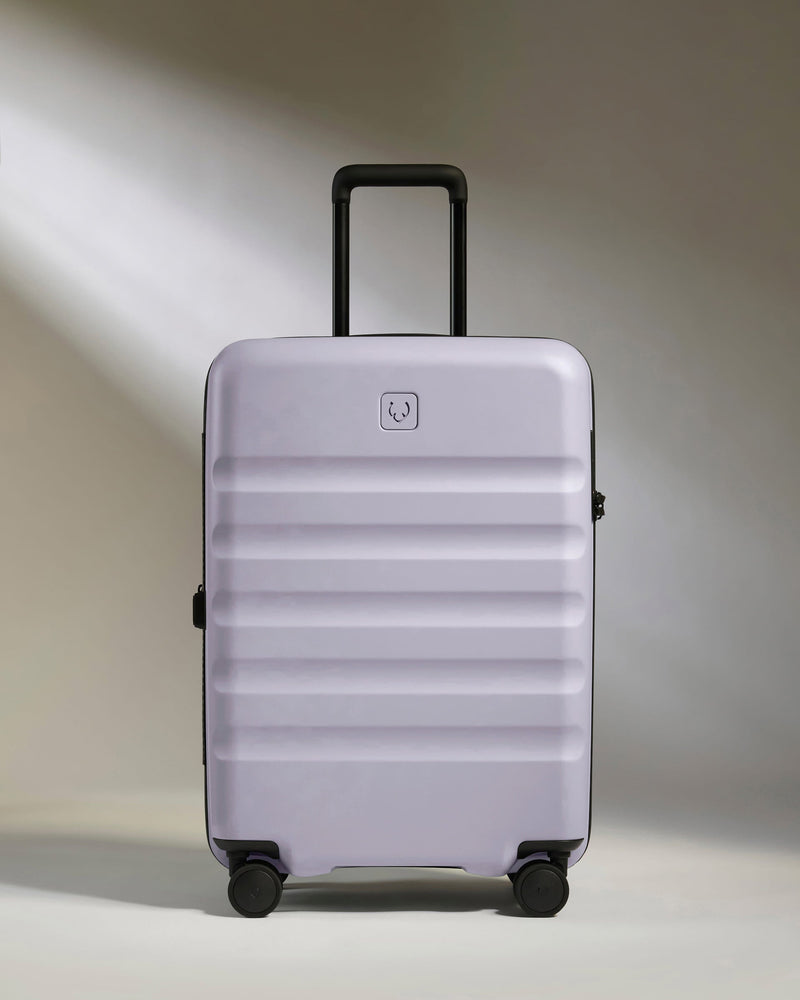 Medium Luggage in Meadow Purple - Icon Stripe