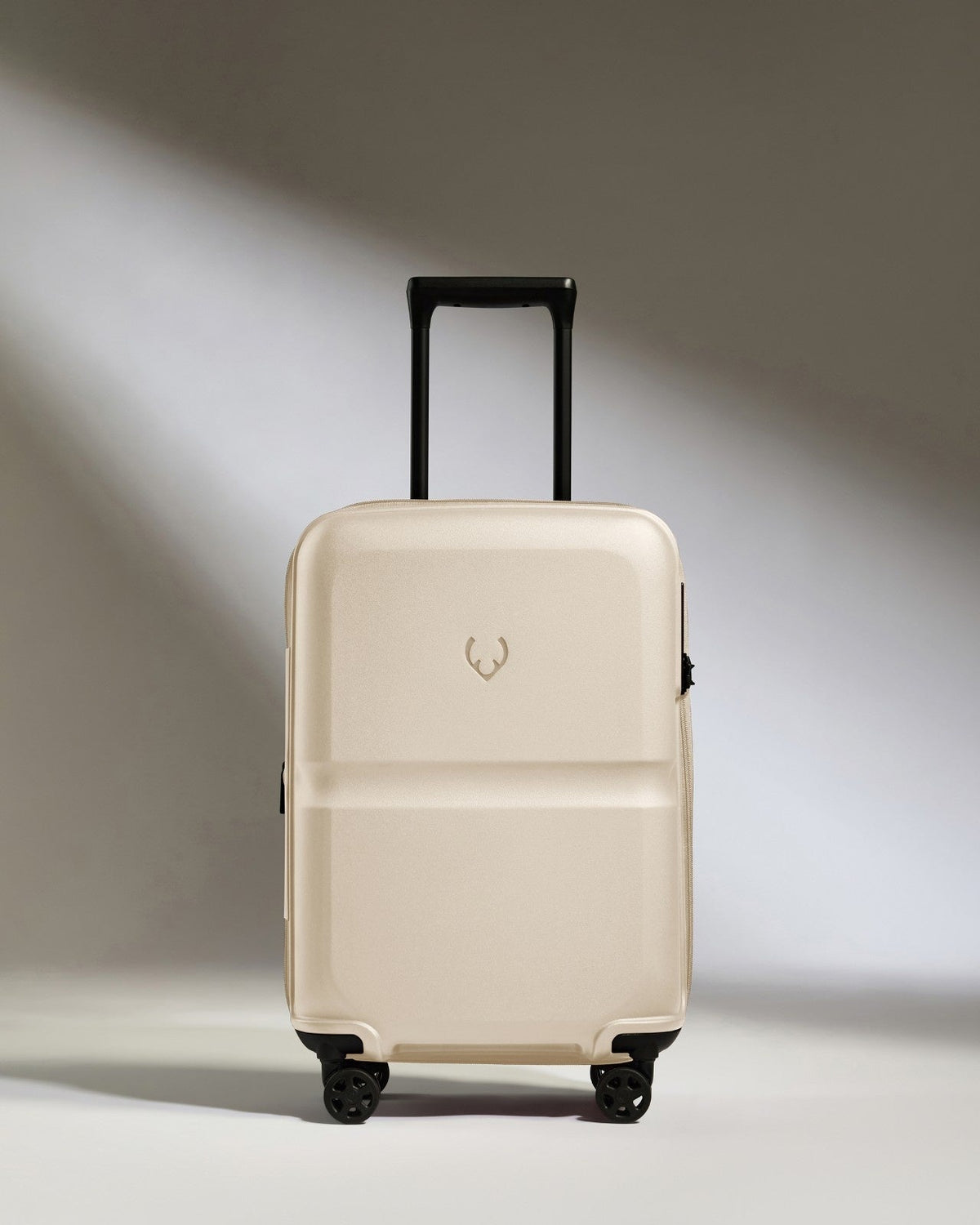 Expandable Carry-on Luggage in Warm Taupe - Single Stripe