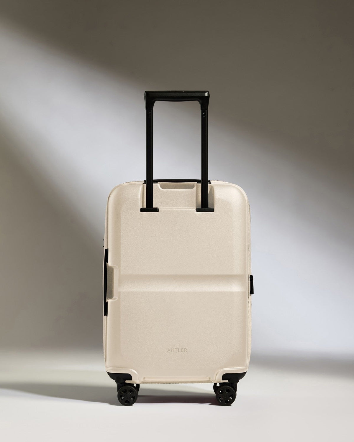 Expandable Carry-on Luggage in Warm Taupe - Single Stripe