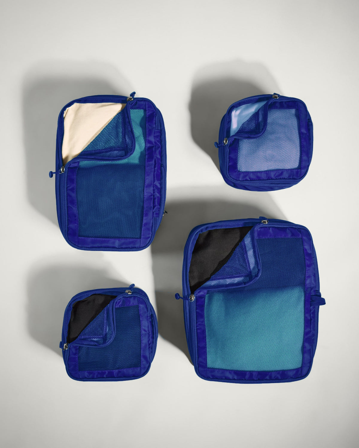 Packing Cubes in Cobalt Blue - Set of 4