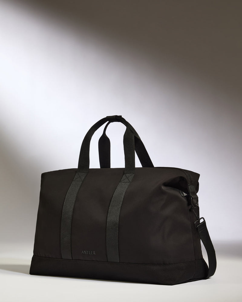 Icon Weekender Bag in Black