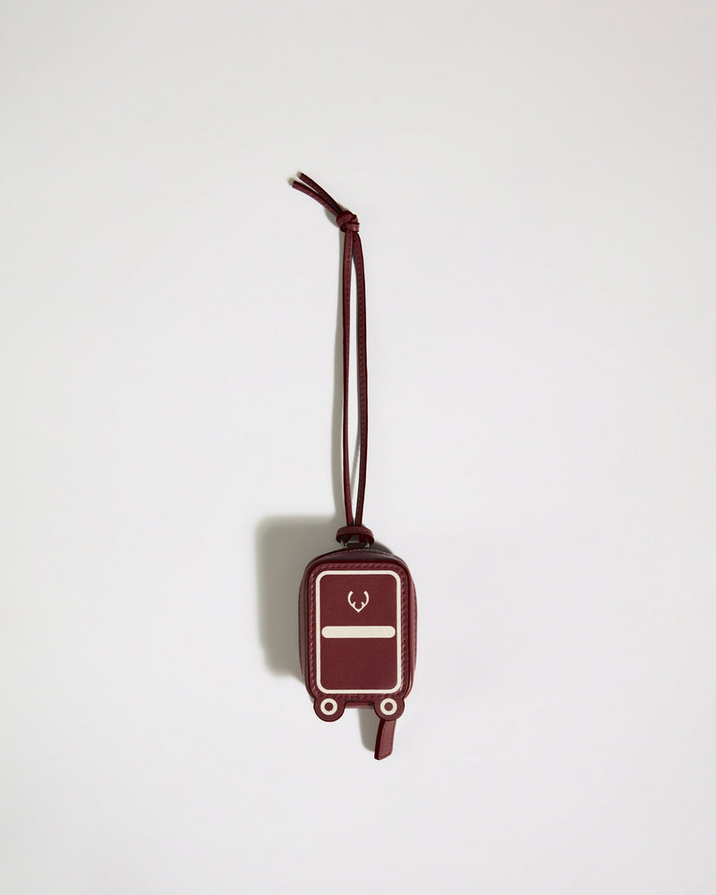 Heritage Leather AirPods Case in Cedar Red