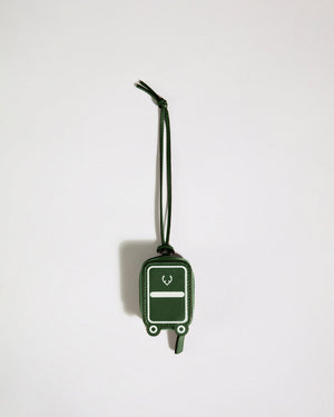 Heritage Leather AirPods Case in Green