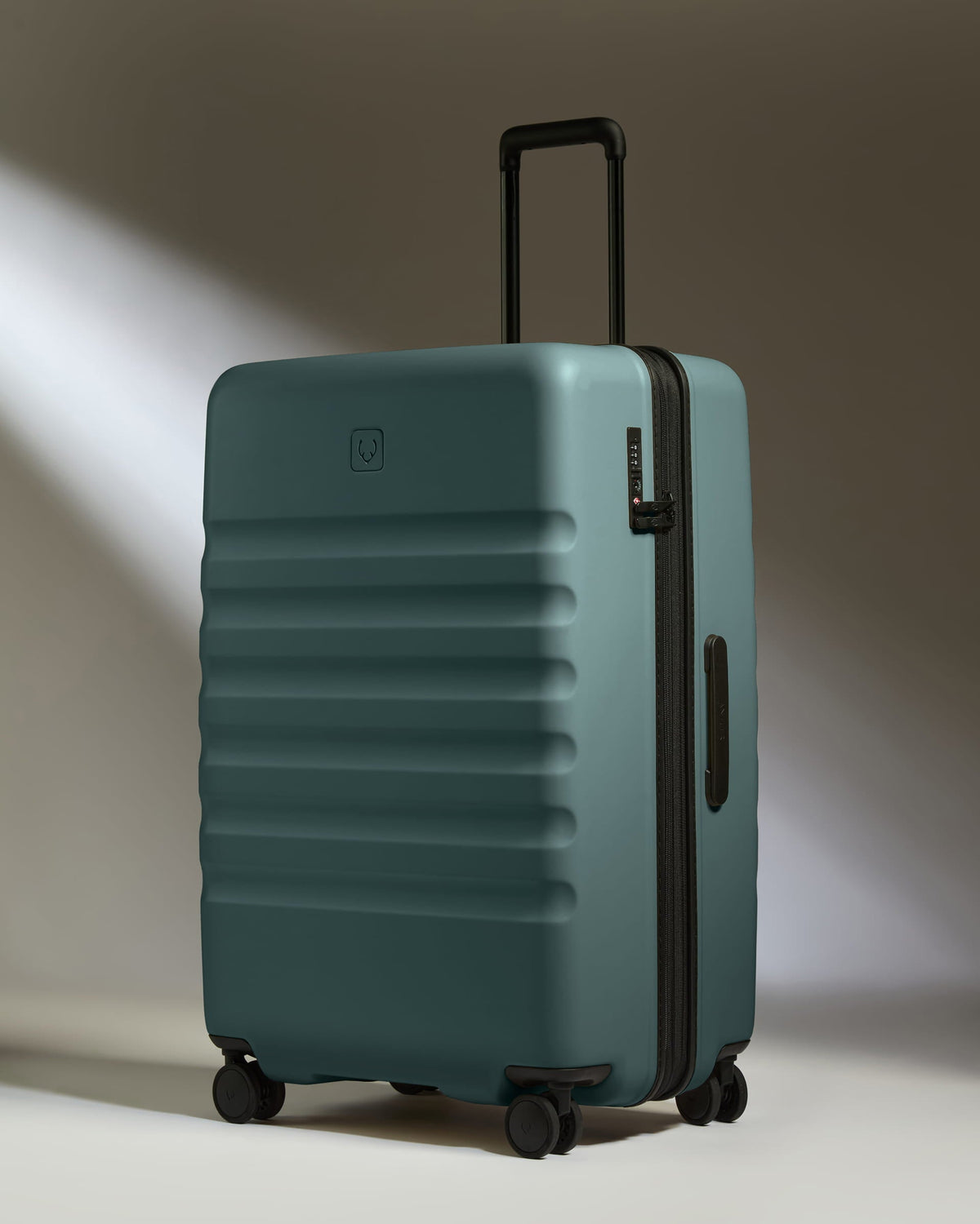 Large Luggage in Glade Blue - Icon Stripe