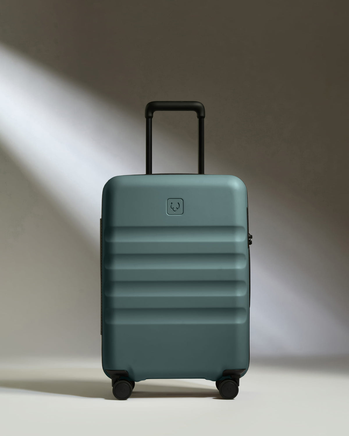 Large Carry-on Luggage in Glade Blue - Icon Stripe