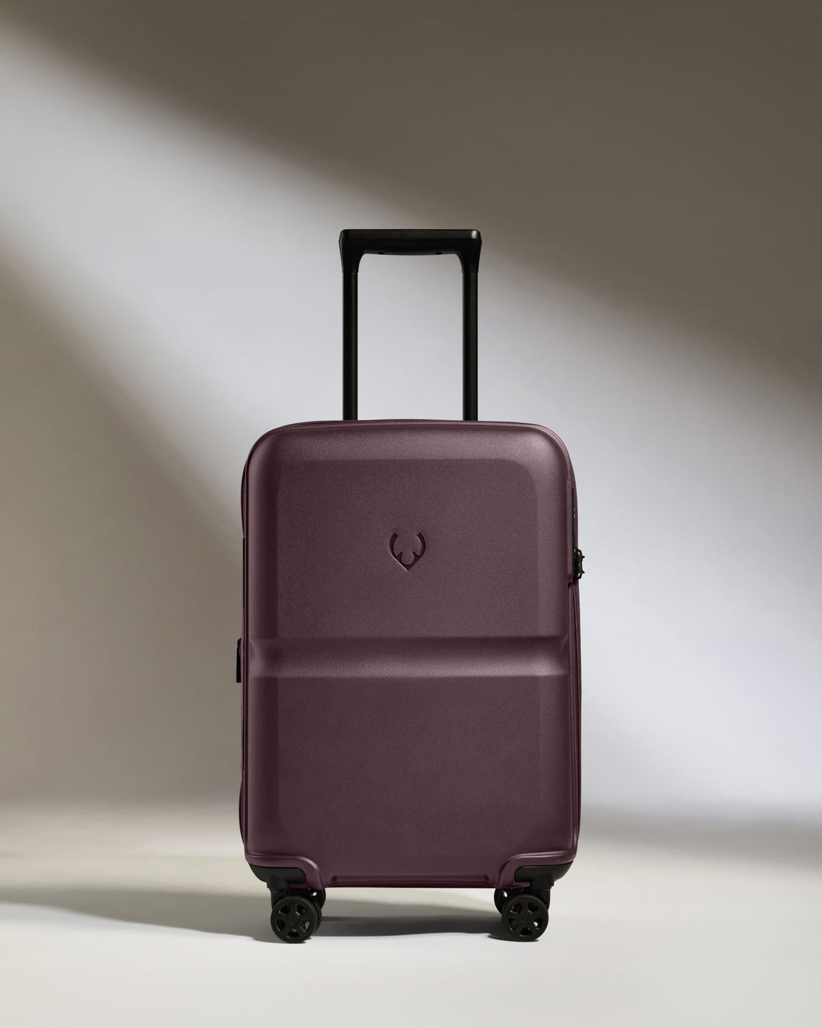 Expandable Carry-on Luggage in Lagoon Purple - Single Stripe