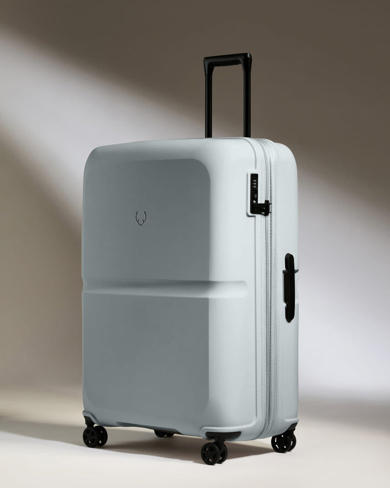 Large Luggage in Salt Blue - Single Stripe