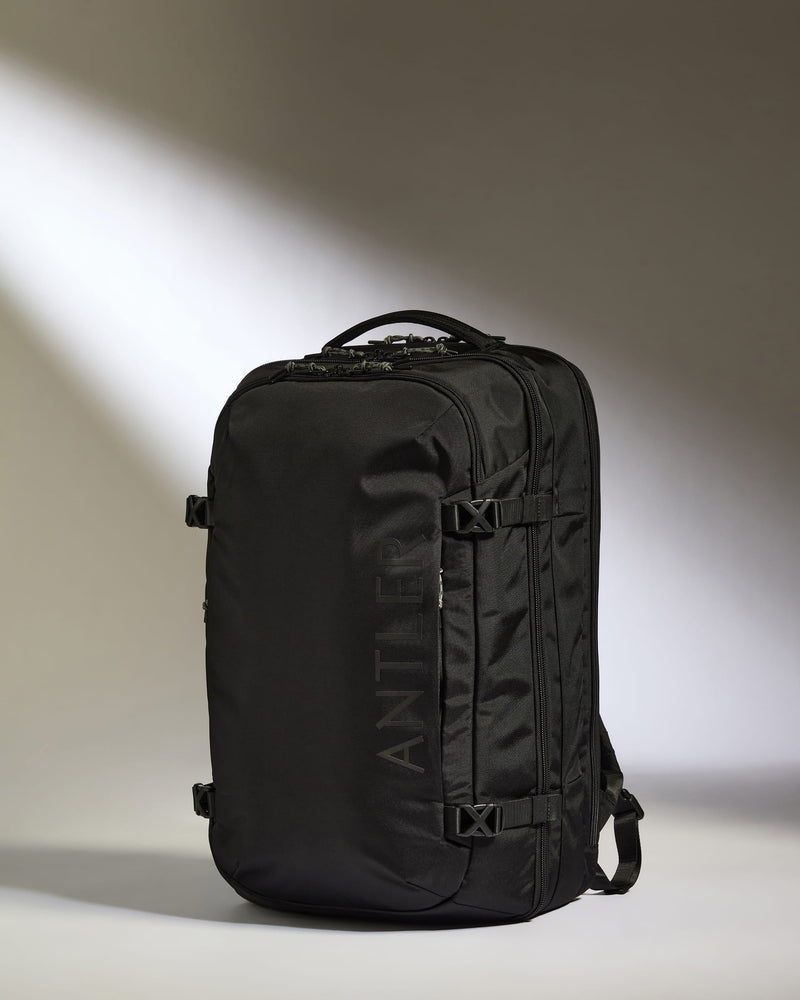 Discovery 60L Hybrid Duffle Backpack in Black