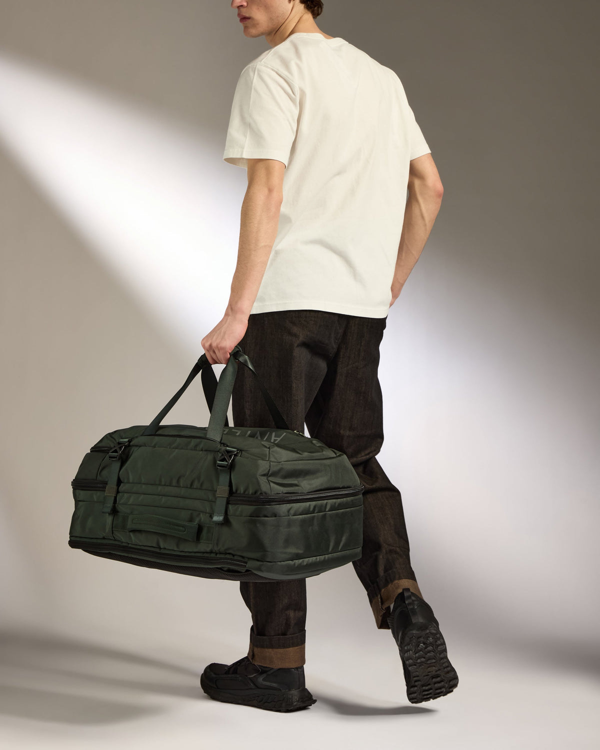 Discovery 60L Hybrid Duffle Backpack in Dark Forest Green