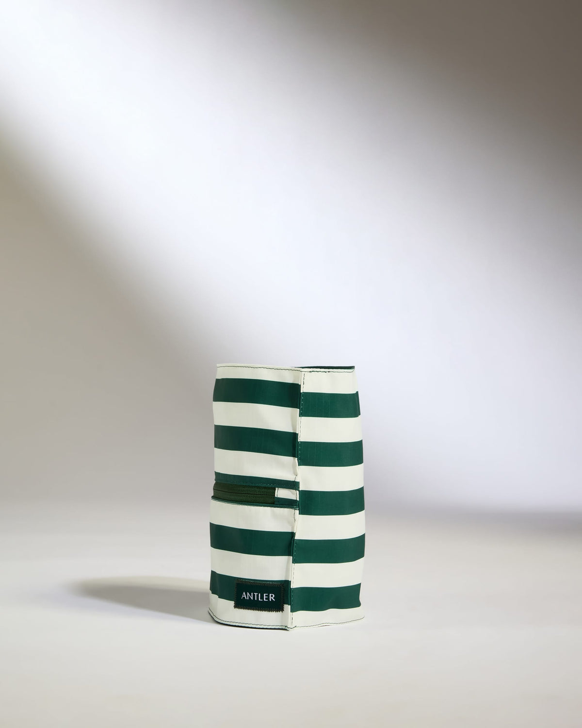 Stripe Poolside Pouch in Green- Summer Capsule