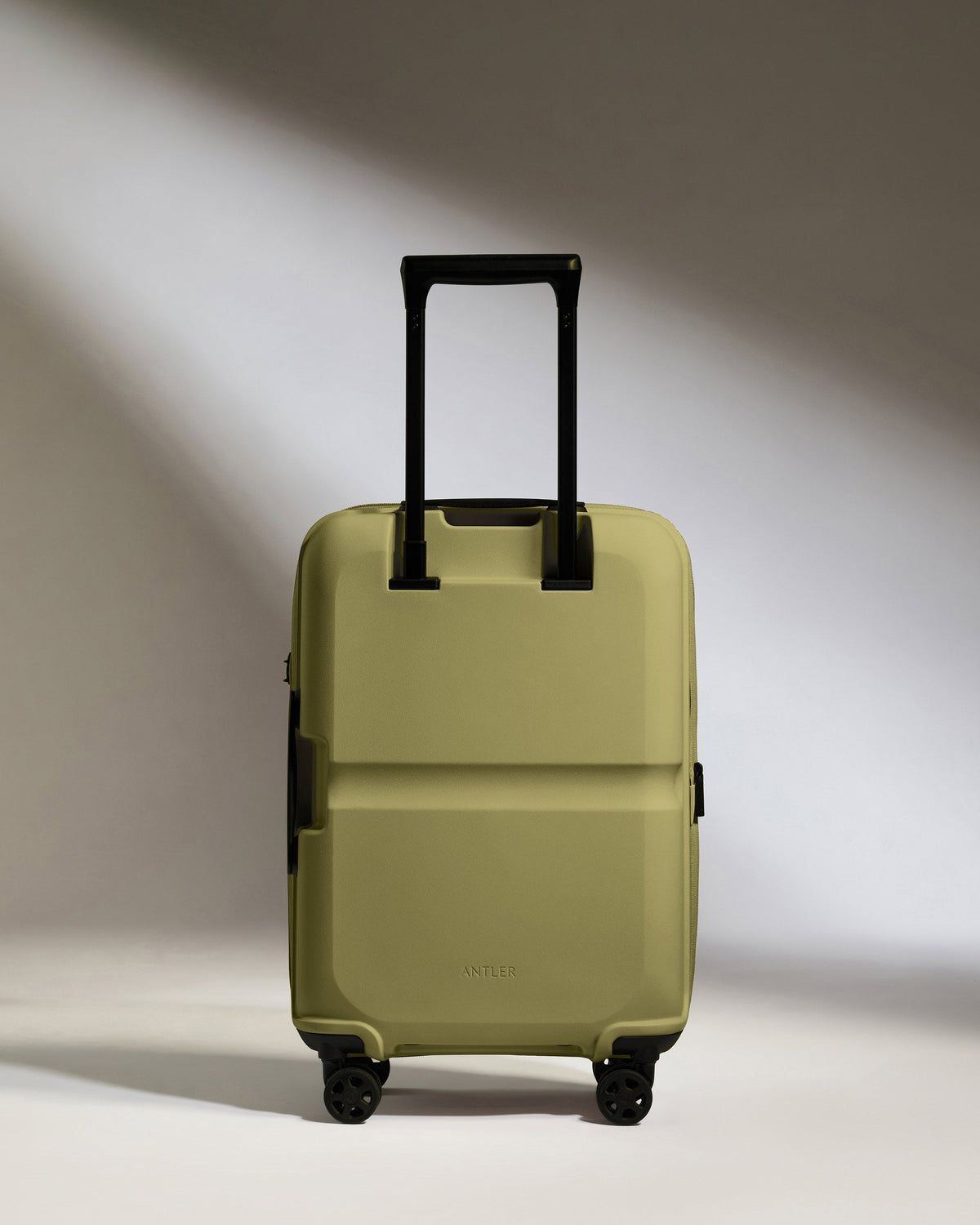 Expandable Carry-on Luggage in Reed Green - Single Stripe