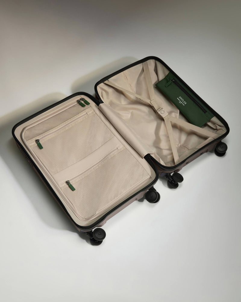 Large Carry-on Luggage in Pebble Grey - Icon Stripe