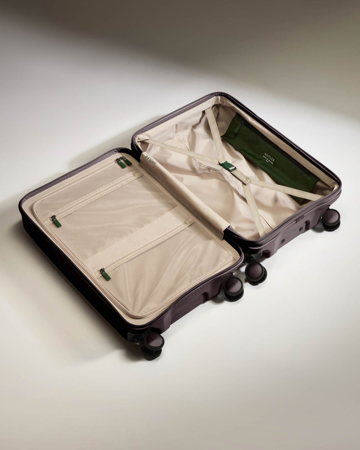 Medium Luggage in Hedgerow Gloss - Icon Stripe