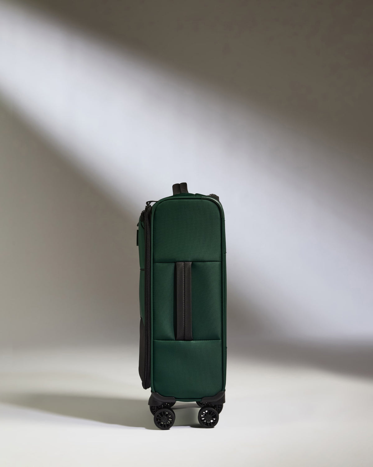 Lightest Expandable Carry-on Luggage in Antler Green - Soft Stripe 2.0